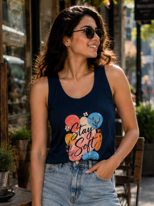 Zingleberry Stay Soft Premium Women’s Cotton Tank Top