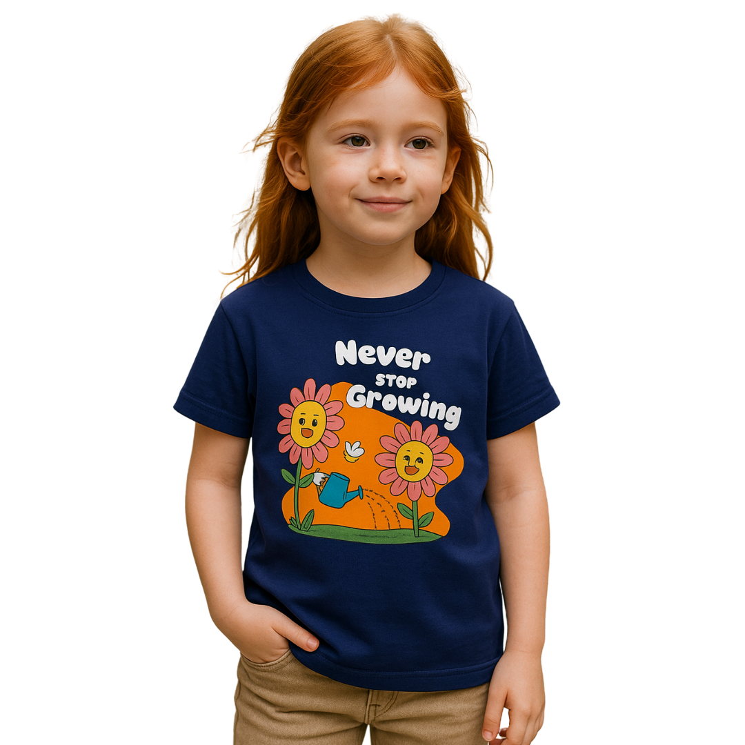 Zingle Berry Girl Classic Crew T-Shirt Black