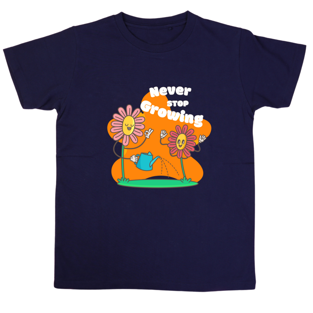 Zingle Berry Girl Classic Crew T-Shirt Black