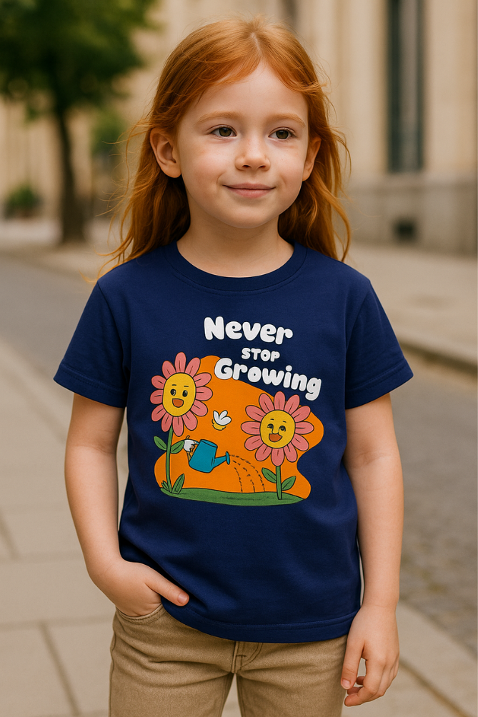 Zingle Berry Girl Classic Crew T-Shirt Black
