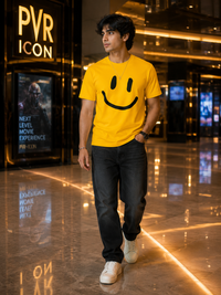Zingleberry Premium Smiley Vibe Classic T-Shirts