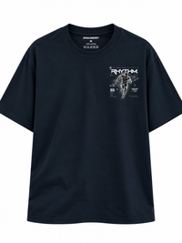 Zingleberry Rhythm Energy Mode Premium Unisex Oversized T-Shirt for Men and Women