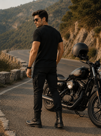 Zingleberry premium Ride Hard Vintage Biker T-Shirt – California Motorcycle Club Design