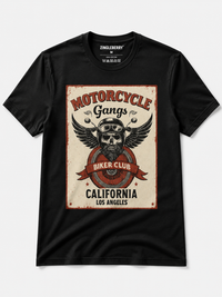 Zingleberry premium Ride Hard Vintage Biker T-Shirt – California Motorcycle Club Design