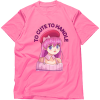Zingle Berry Cute To Handle Pink T-shirt for Girls