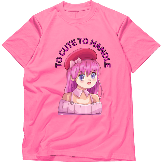 Zingle Berry Cute To Handle Pink T-shirt for Girls