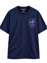 Zingleberry Home in Another Universe Premium Unisex Oversized T-Shirt for Men and Women