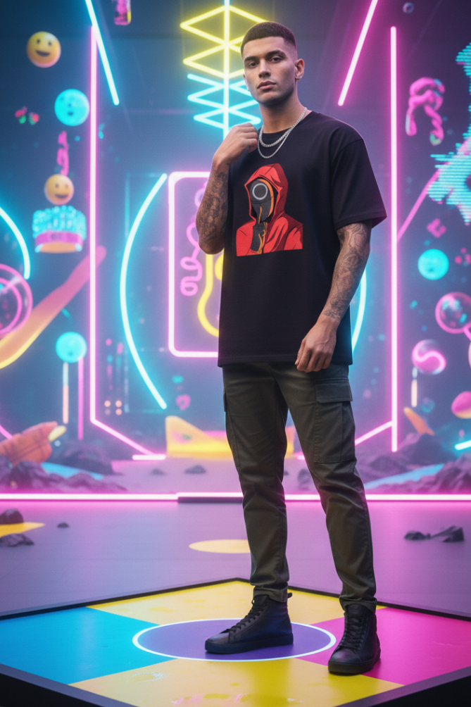 Zingleberry Elite Squaid Oversized Tee