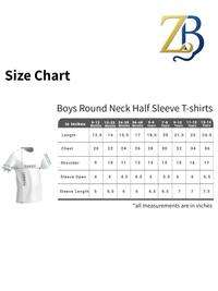 Zingle Berry Classic Crew Printed Mustard Yellow T-Shirt For Boys