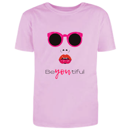 Zingleberry Women's Cotton Pink Tee – Bold & BeYOUtiful Edition