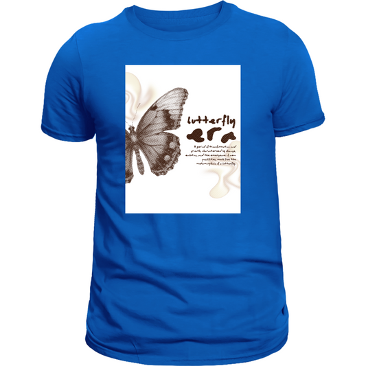 Zingleberry Exclusive Butterfly Printed Cotton T-shirt For Women