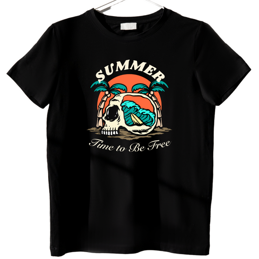 Zingle Berry Exclusive Summer Printed Cotton T-Shirt For Men