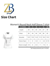 Zingle Berry Exclusive Summer Holiday Black T-Shirt For Women